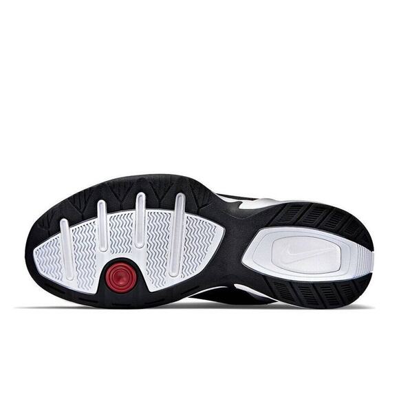 Nike Air Monarch IV Black Red Shoes Men's Size 10.5 Basketball Running Athletic - Picture 4 of 11